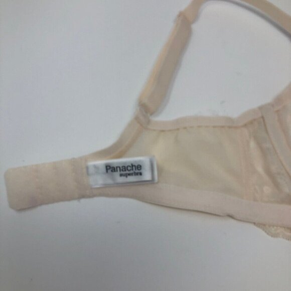 Panache Andorra Full Cup Bra Size 32DD Pearl Ivory - Picture 6 of 9